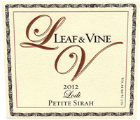 Leaf and Vine 2012 Petite Sirah