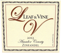 Leaf and Vine 2012 Zinfandel